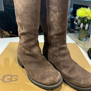 UGG Broome II Brown Espresso Suede Tall Boot 7